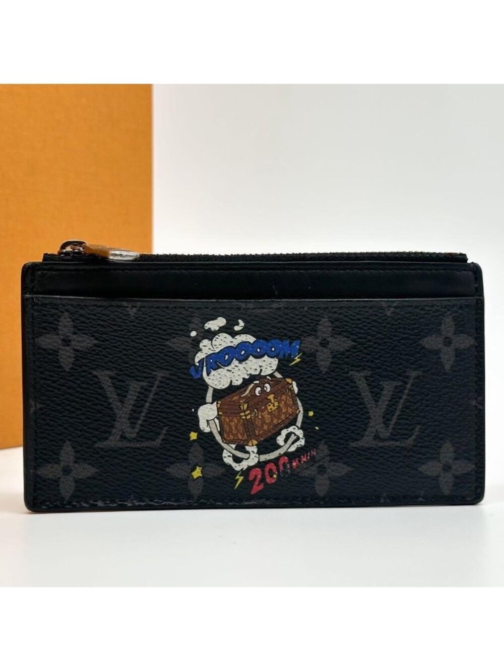 ★SOLD★ Louis Vuitton Limited Fragment Case Eclipse Monogram Trunk - Picture 2 of 12